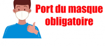 Port du masque obligatoire